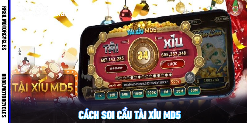 Cách soi cầu tài xỉu MD5